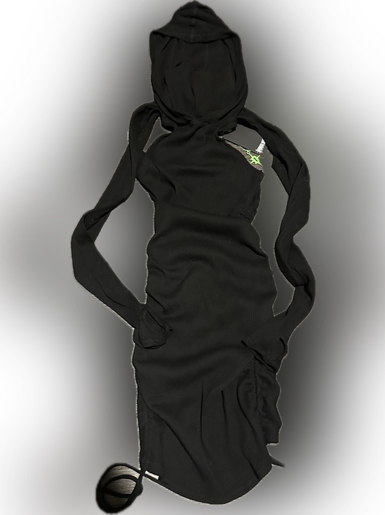 Dolls Kill Dresses & Skirts - Darker Wavs Compression Ruched Mini Dress